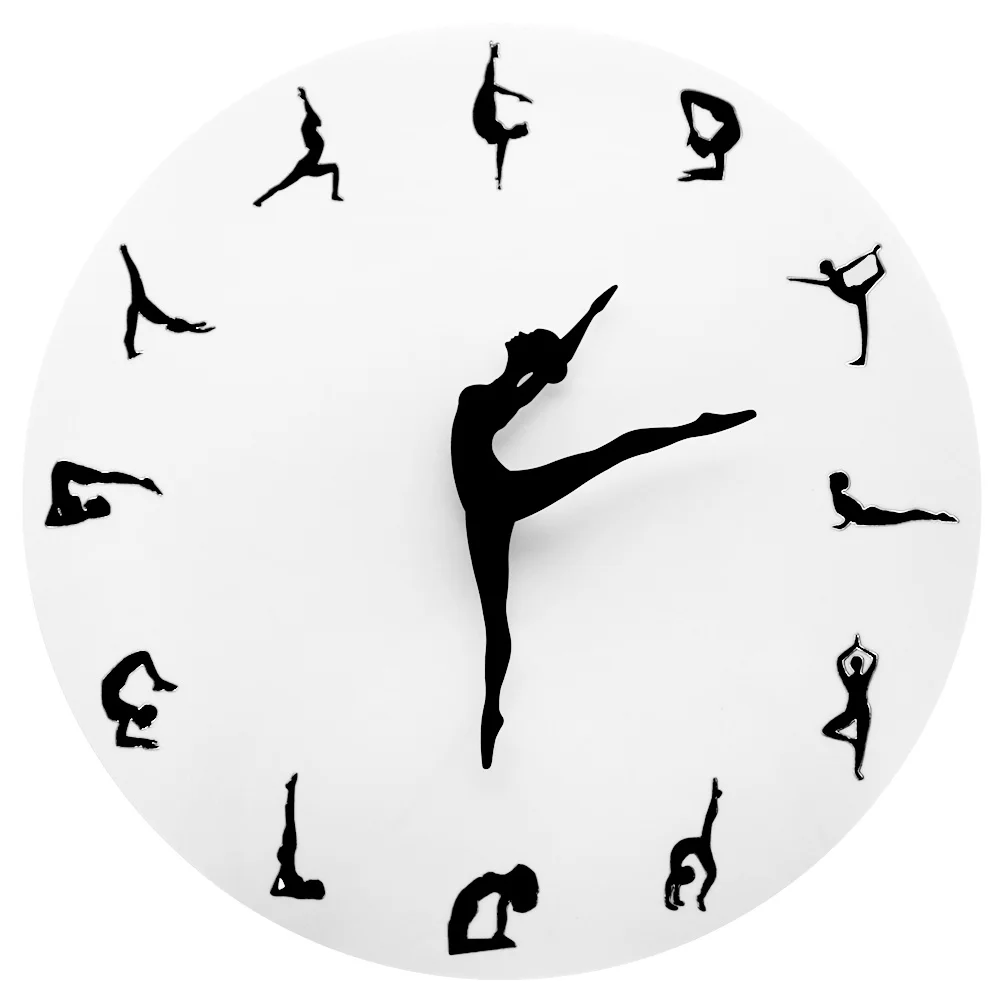 Yoga Fitness Watch - HQ اليوغا الموقف ساعة حائط اللياقة