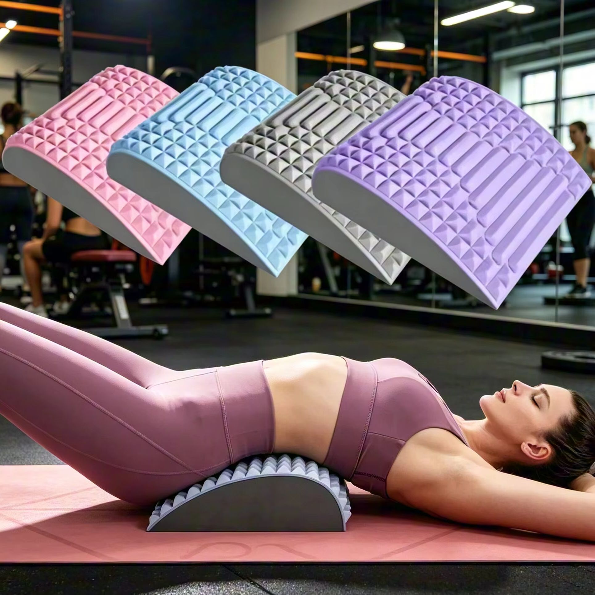 Posture Corrector Back - وسادة تمديد الظهر مع تدليك للخصر