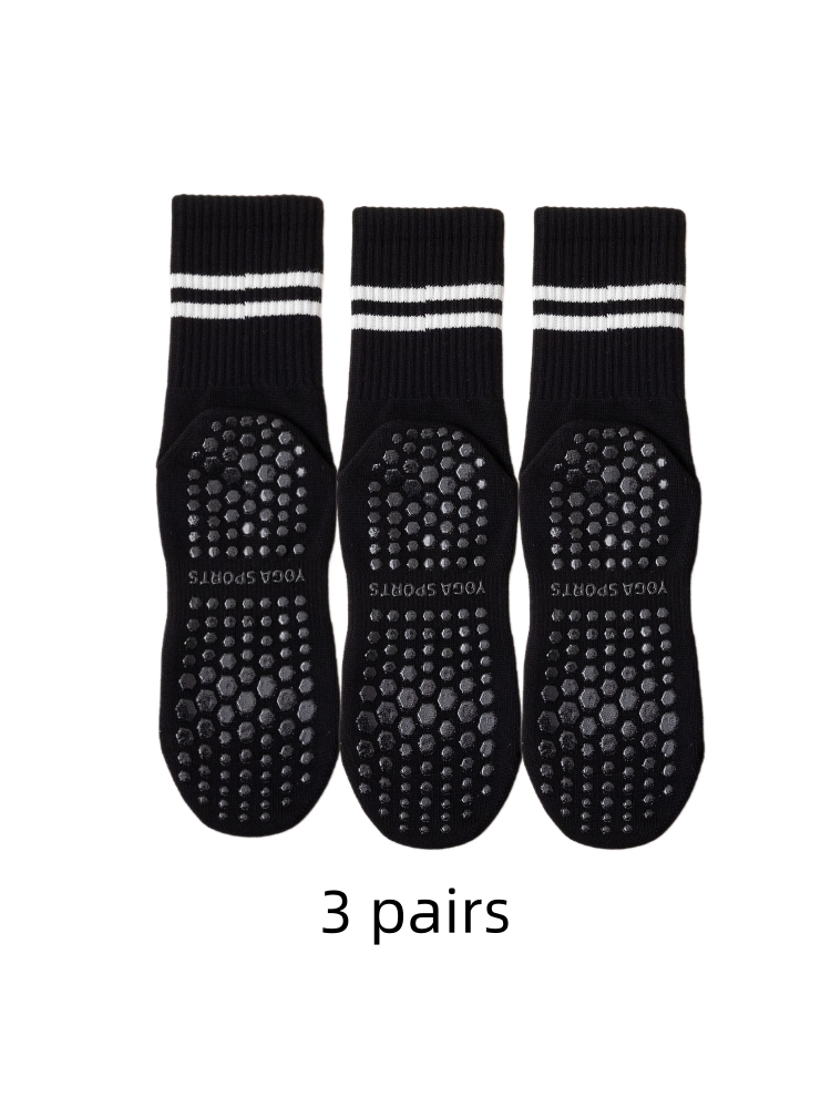 3 أزواج من جوارب اليوغا، جوارب - مراجعة Yoga Fitness Pilates وسعره
