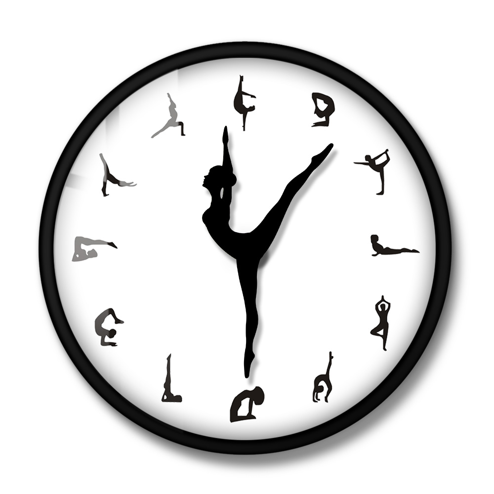 اليوغا الموقف ساعة حائط الصالة - مراجعة Yoga Fitness Watch وسعره