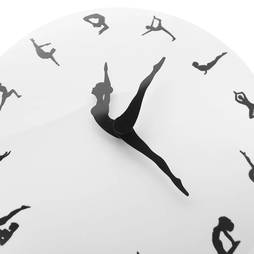 HQ اليوغا الموقف ساعة حائط الل - مراجعة Yoga Fitness Watch وسعره