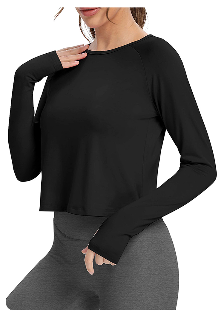 سترة يوجا نسائية بأكمام طويلة، - مراجعة Yoga & Fitness Classes By Niharika Zirakpur Reviews وسعره