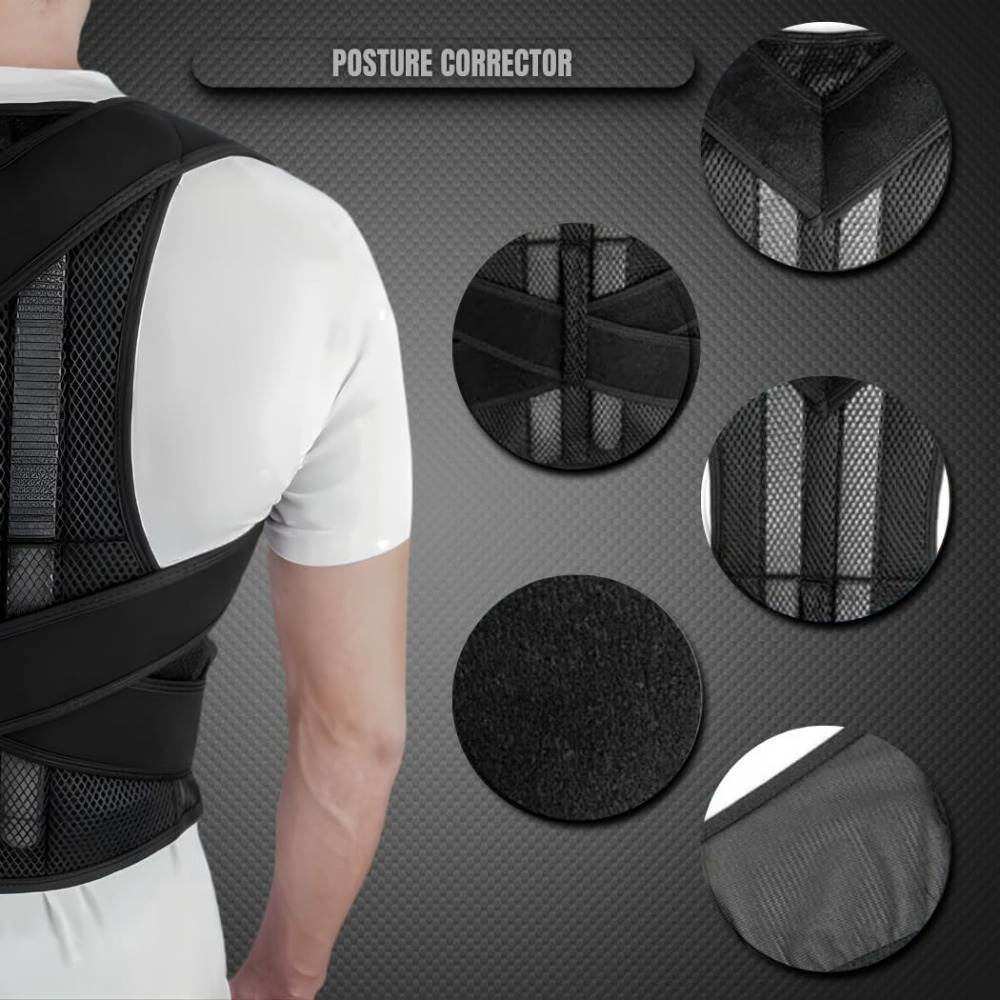 مصحح وضعية الجسم للرجال والنسا - مراجعة Posture Corrector Back وسعره