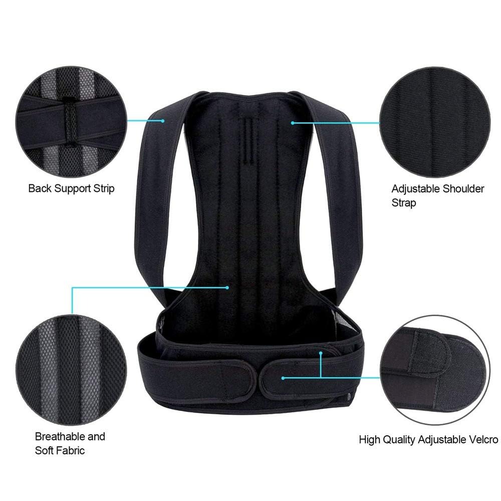 مصحح وضعية الجسم للرجال والنسا - مراجعة Posture Corrector Back وسعره