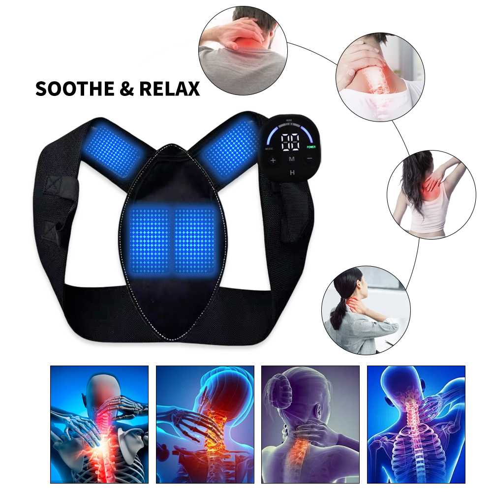 حزام مصحح الوضعية EMS للرجال و - مراجعة Posture Corrector Back وسعره