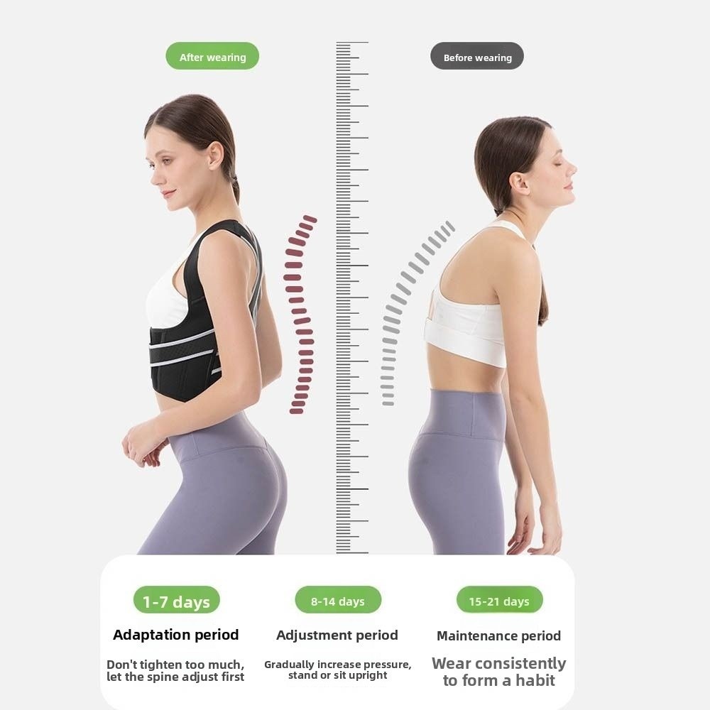 دعامة دعم الظهر القابلة للتعدي - مراجعة Posture Corrector Back وسعره