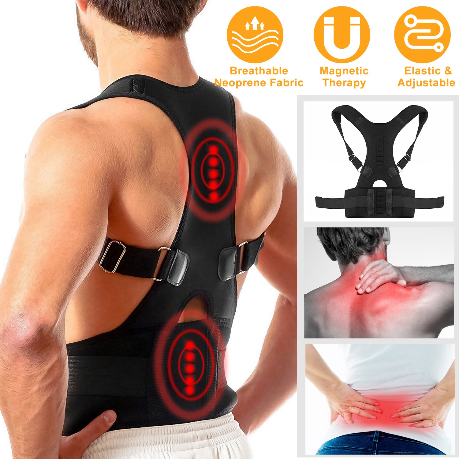 مشد ظهر كامل لدعم وتصحيح الوضع - مراجعة Posture Corrector Back وسعره